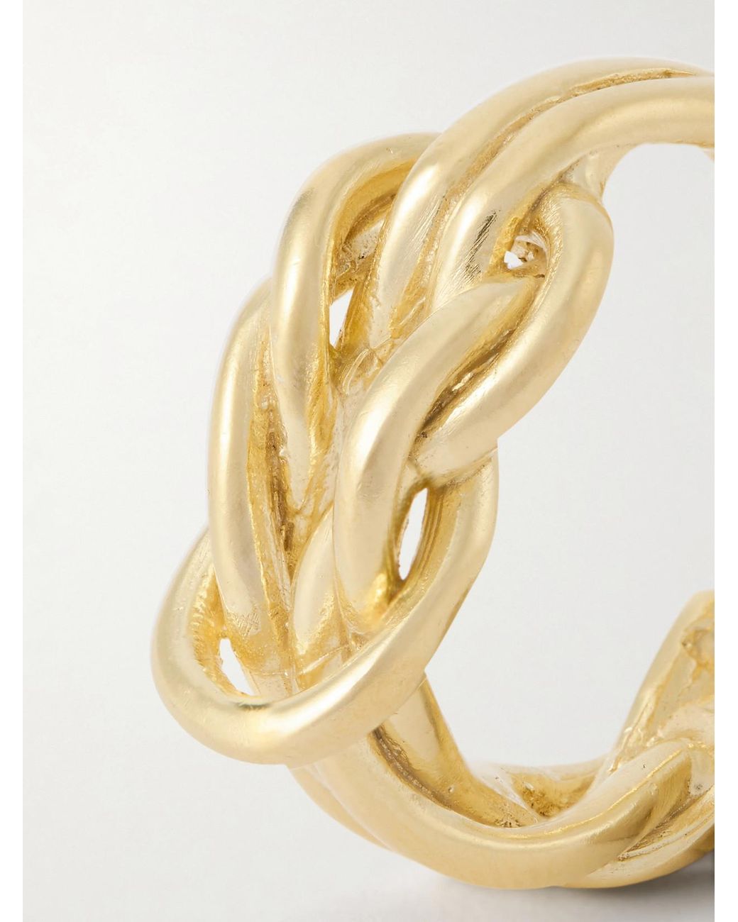 YSSO Metallic Hercules Vergoldeter Ring