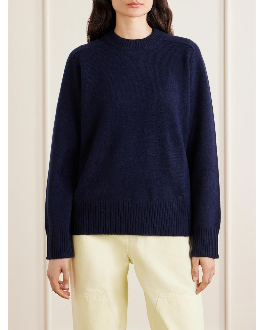 Loulou de Saison Blue Baltra Cashmere Sweater