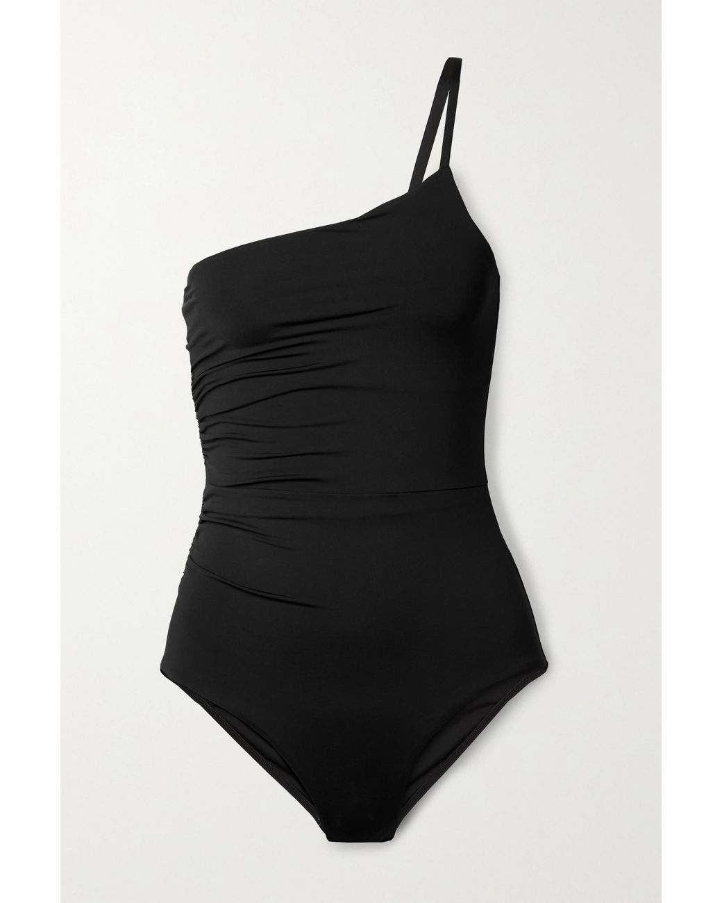 Bondi Born + Net Sustain Sibella One-shoulder Swimsuit in Black - Lyst