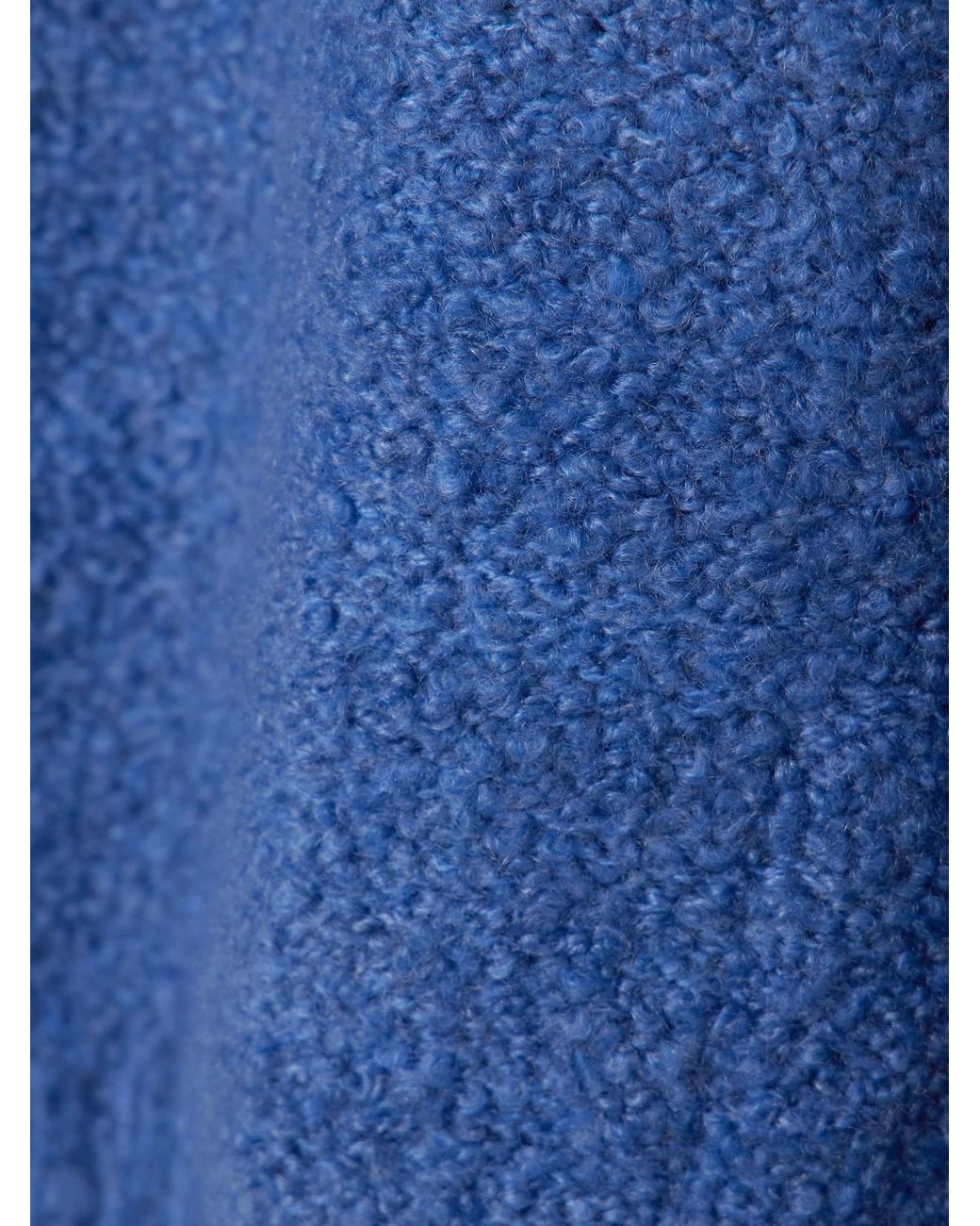 God's True Cashmere Blue Cloud Cashmere-Bouclé Sweater