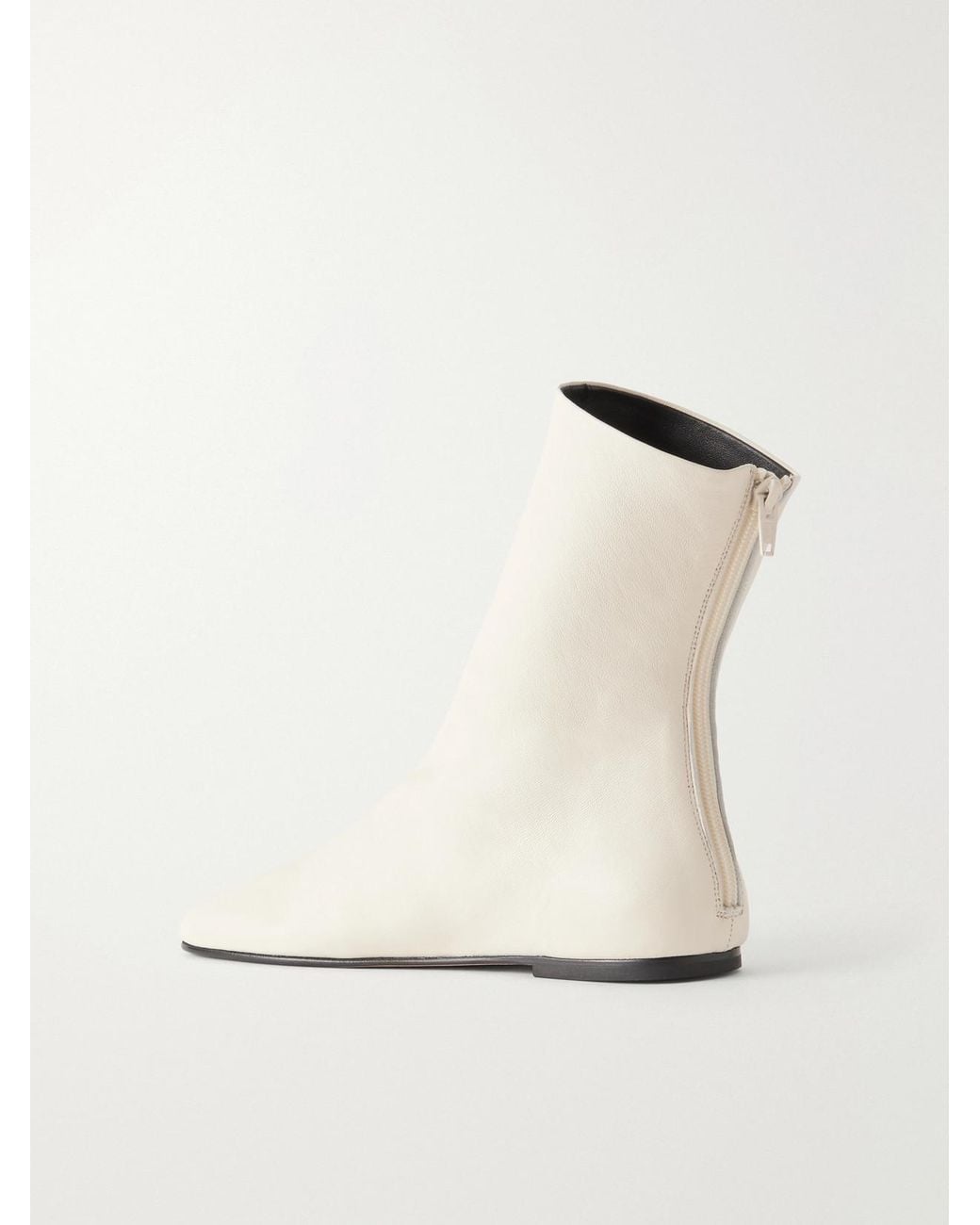 Jude Natural Leather Ankle-Boots