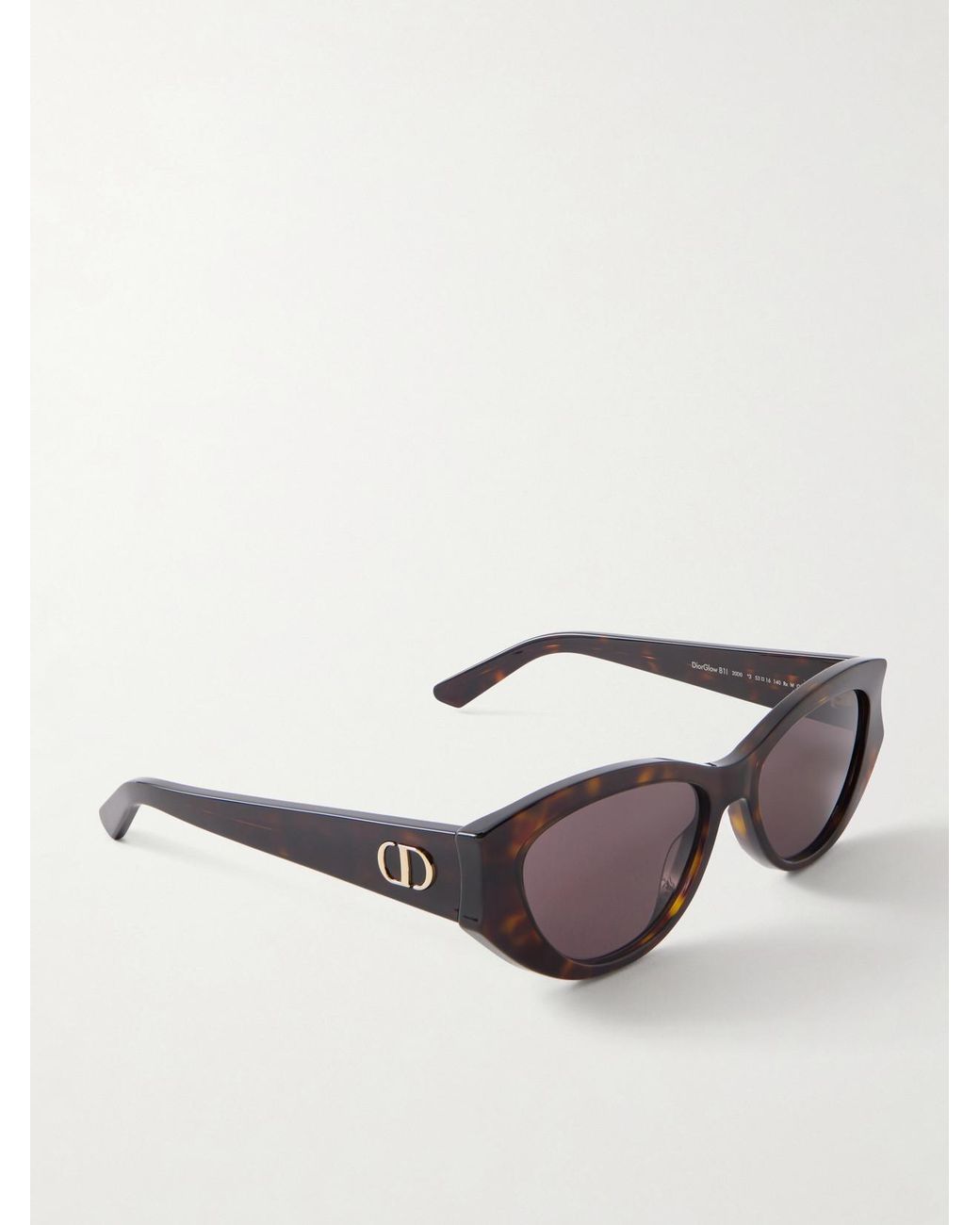 Dior Multicolor Diorglow B1I Cat-Eye Acetate Sunglasses