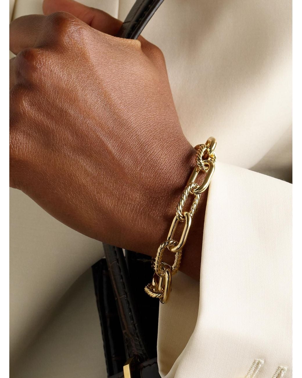 David Yurman Natural Dy Madison 18-Karat Bracelet