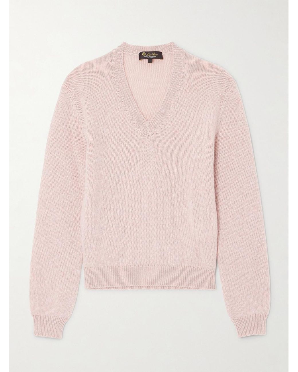 Loro Piana Pink Cashmere Sweater