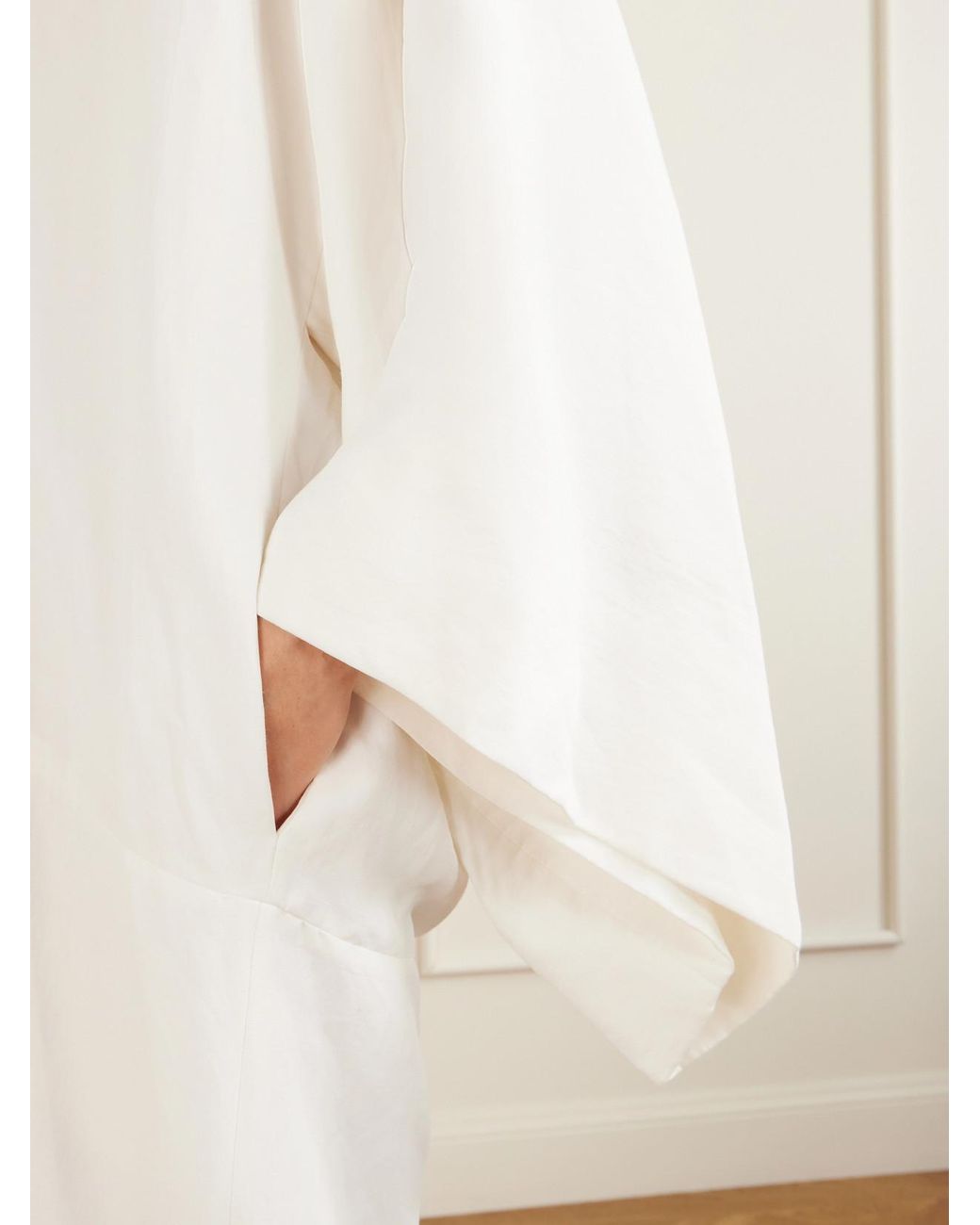 Calvin Klein White Blake Cotton Maxi Dress