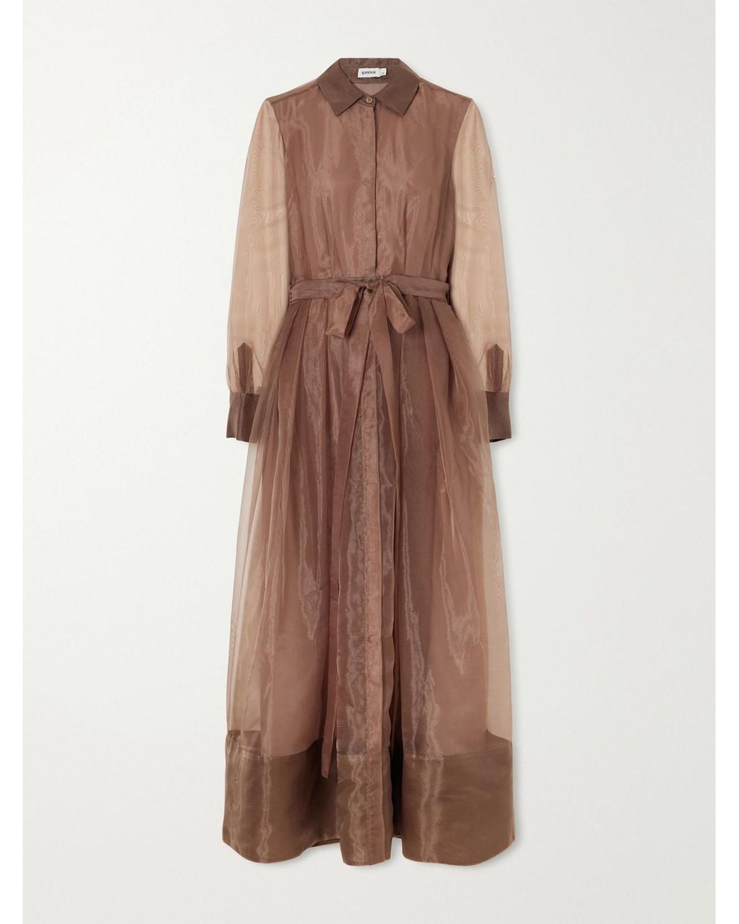 Jonathan Simkhai Brown Classic Dress