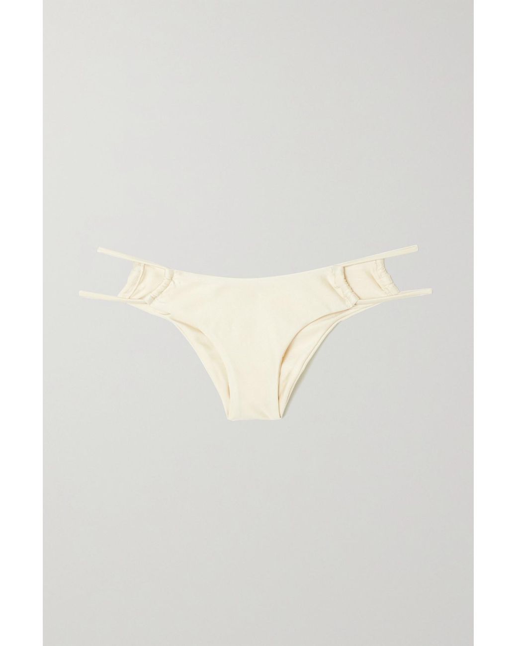 Cult Gaia Synthetic Myra Cutout Bikini Briefs in White - Lyst