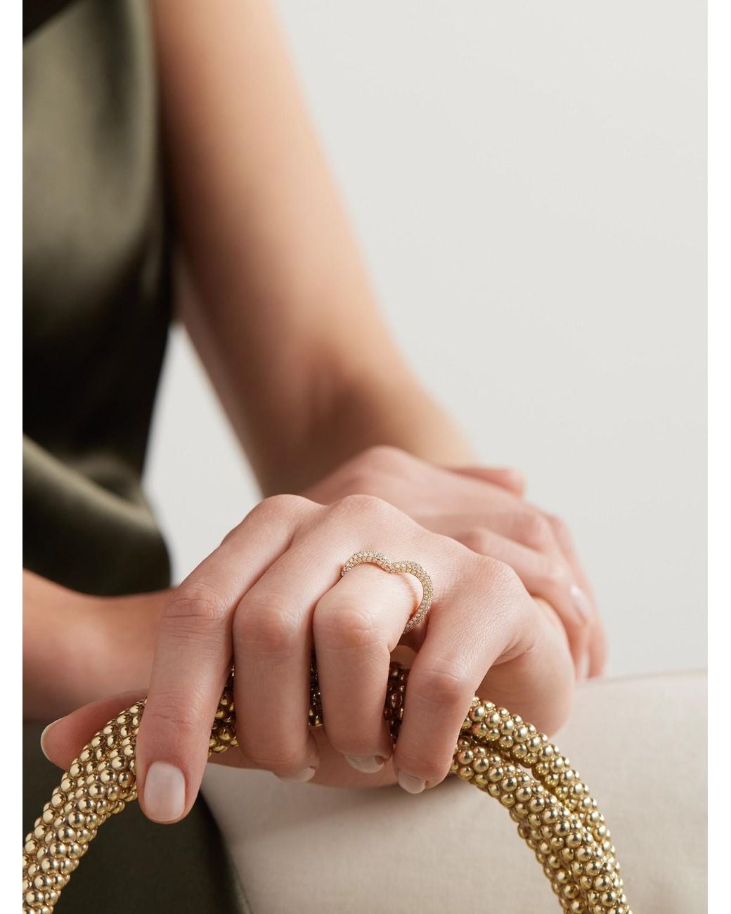 Anita Ko Natural 18-Karat Diamond Ring