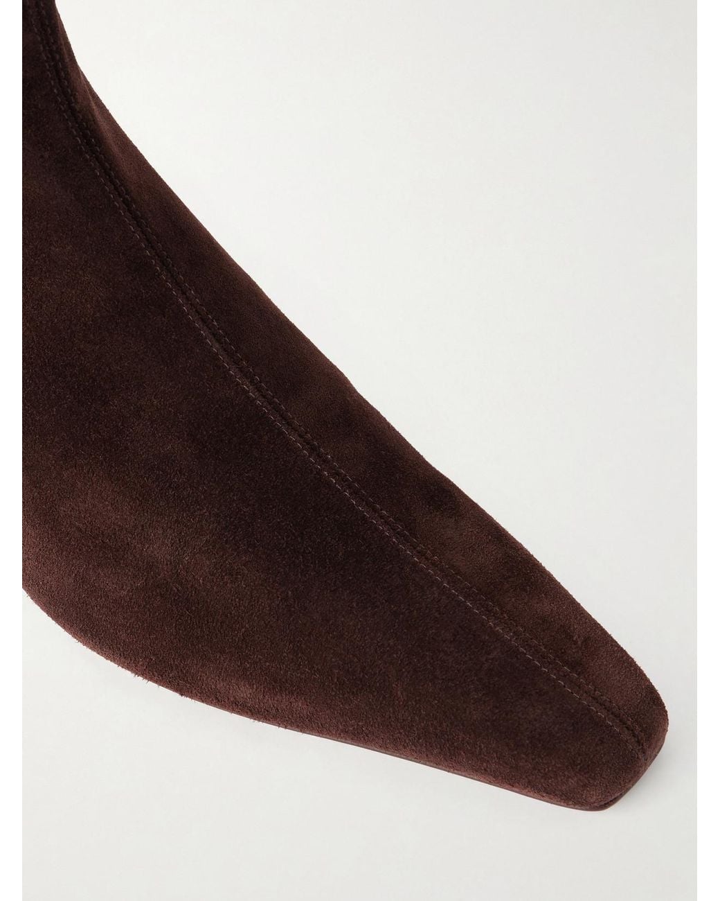 Paris Texas Brown Bettina 25 Suede Ankle Boots