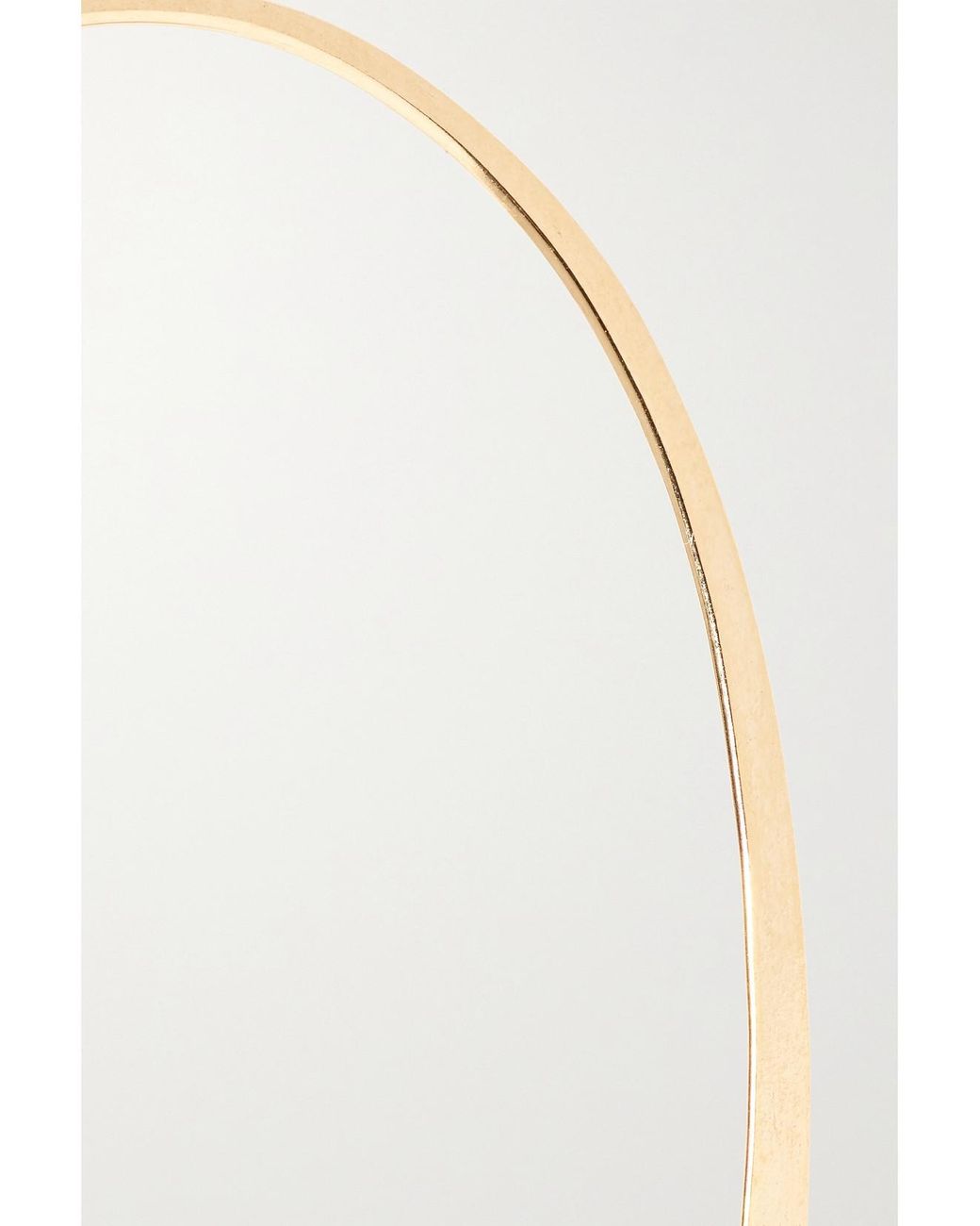 Melissa Joy Manning Metallic 14-Karat Hoop Earrings