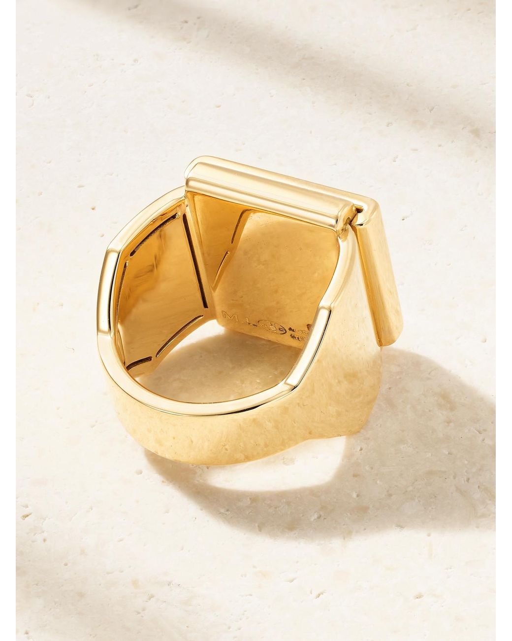 Marie Lichtenberg Natural Buck Small 18-Karat And Ring