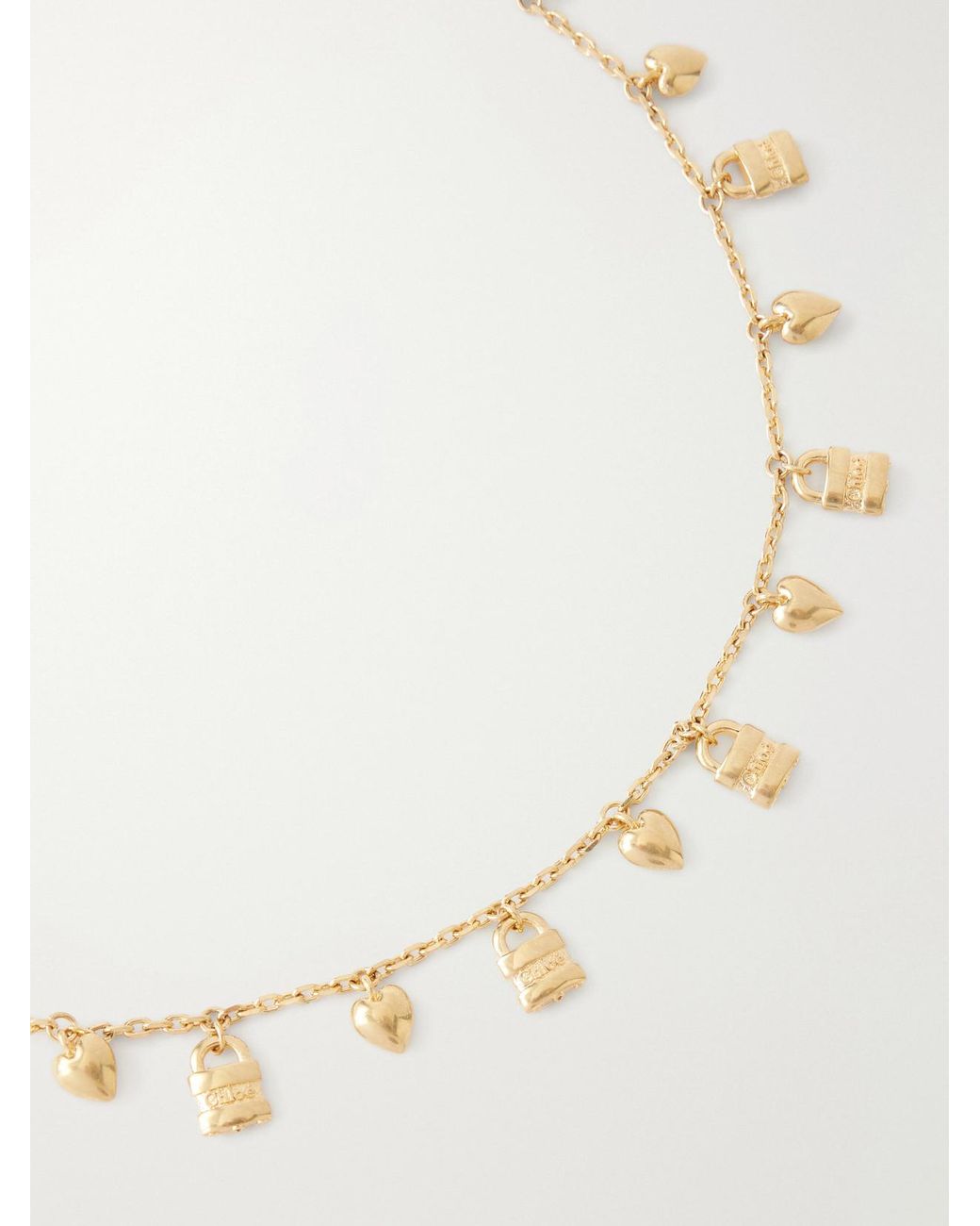 Chloé Natural Charm-Tone Necklace