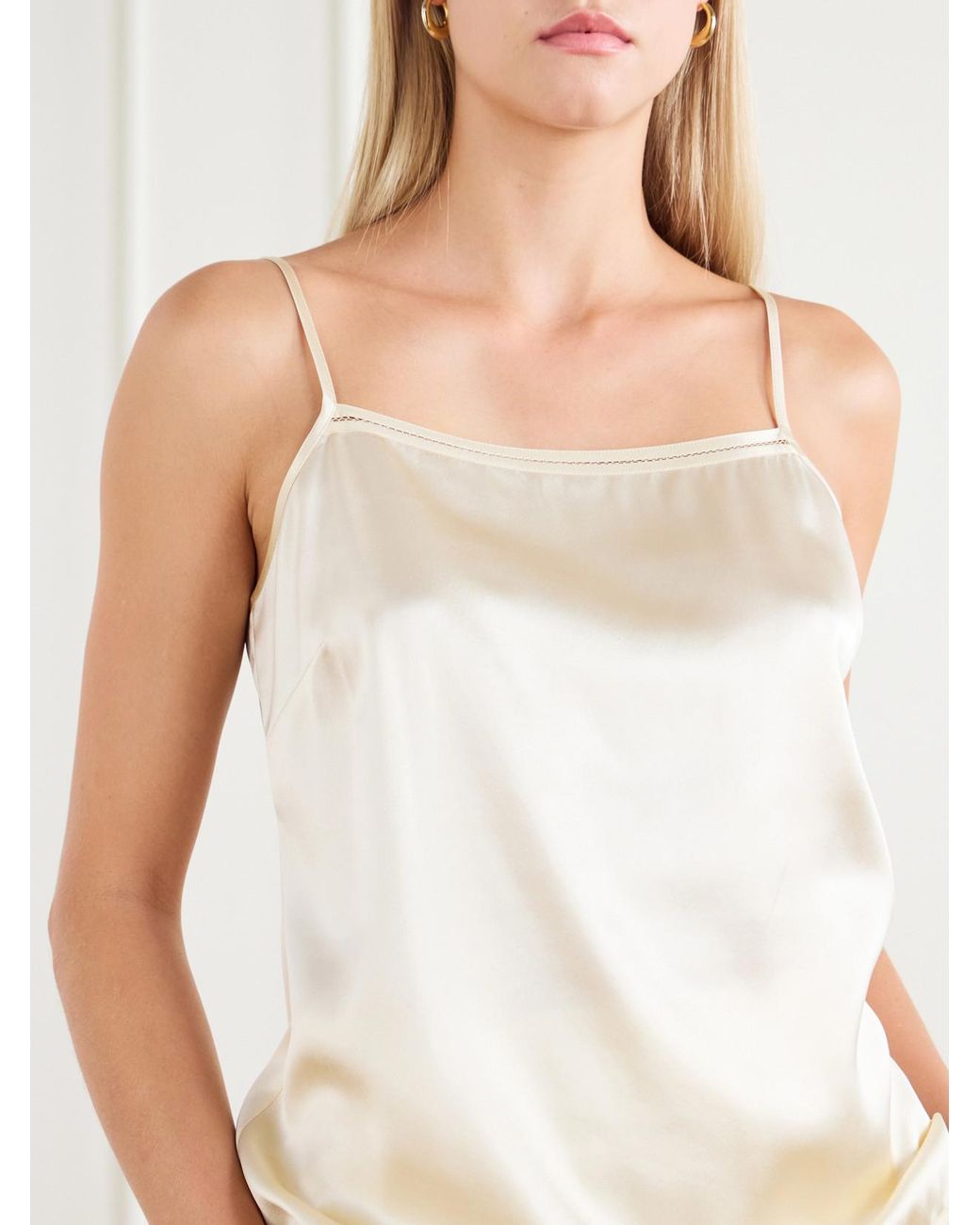 Joseph Natural Gaia Silk-Satin Camisole