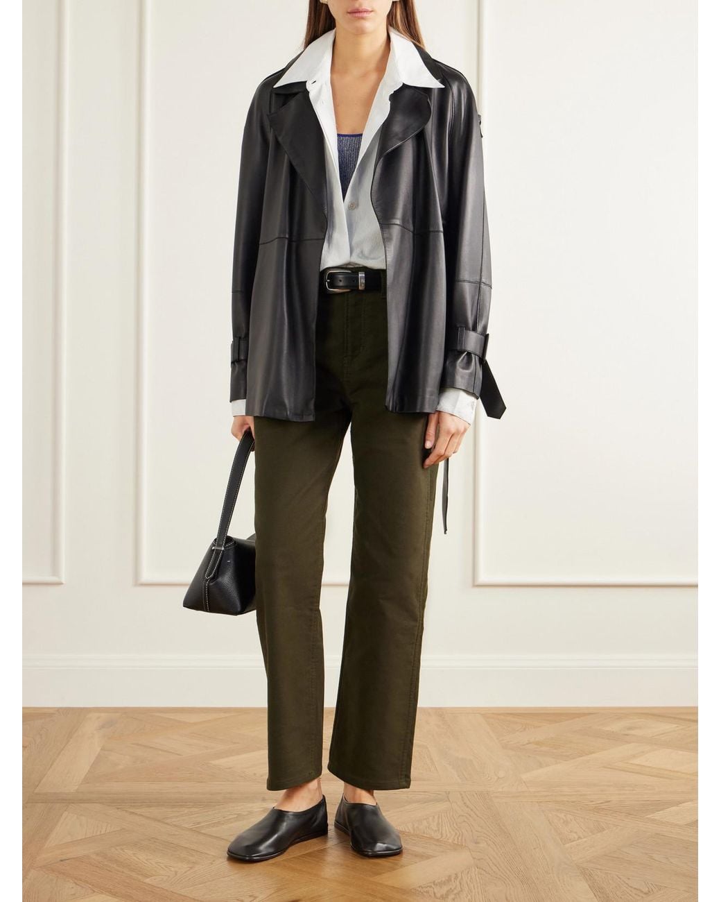 B Sides Green Plein Mid-Rise Straight-Leg Jeans