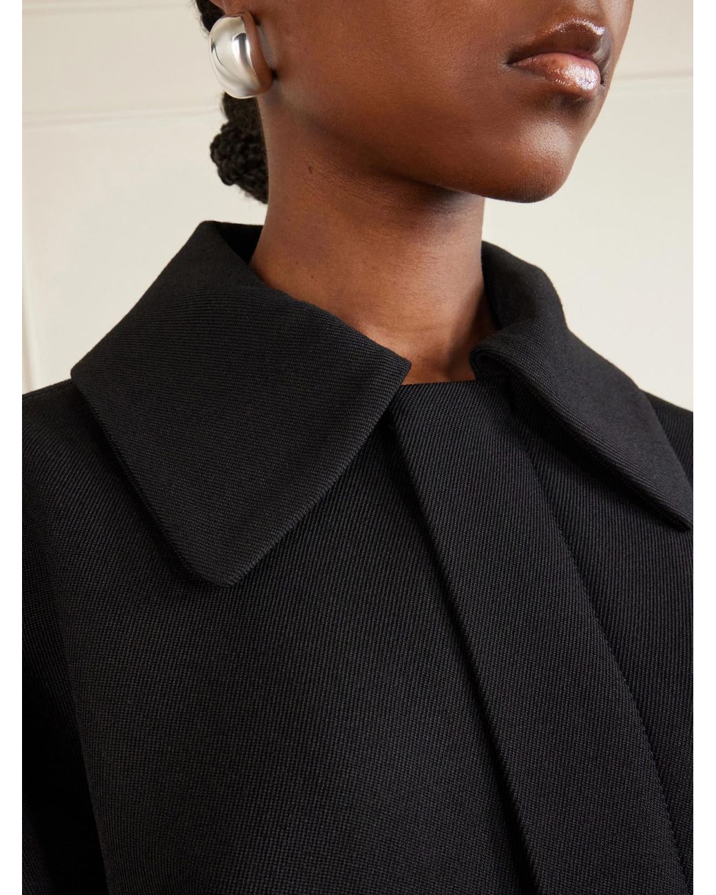 Victoria Beckham Black Arden Wool Jacket