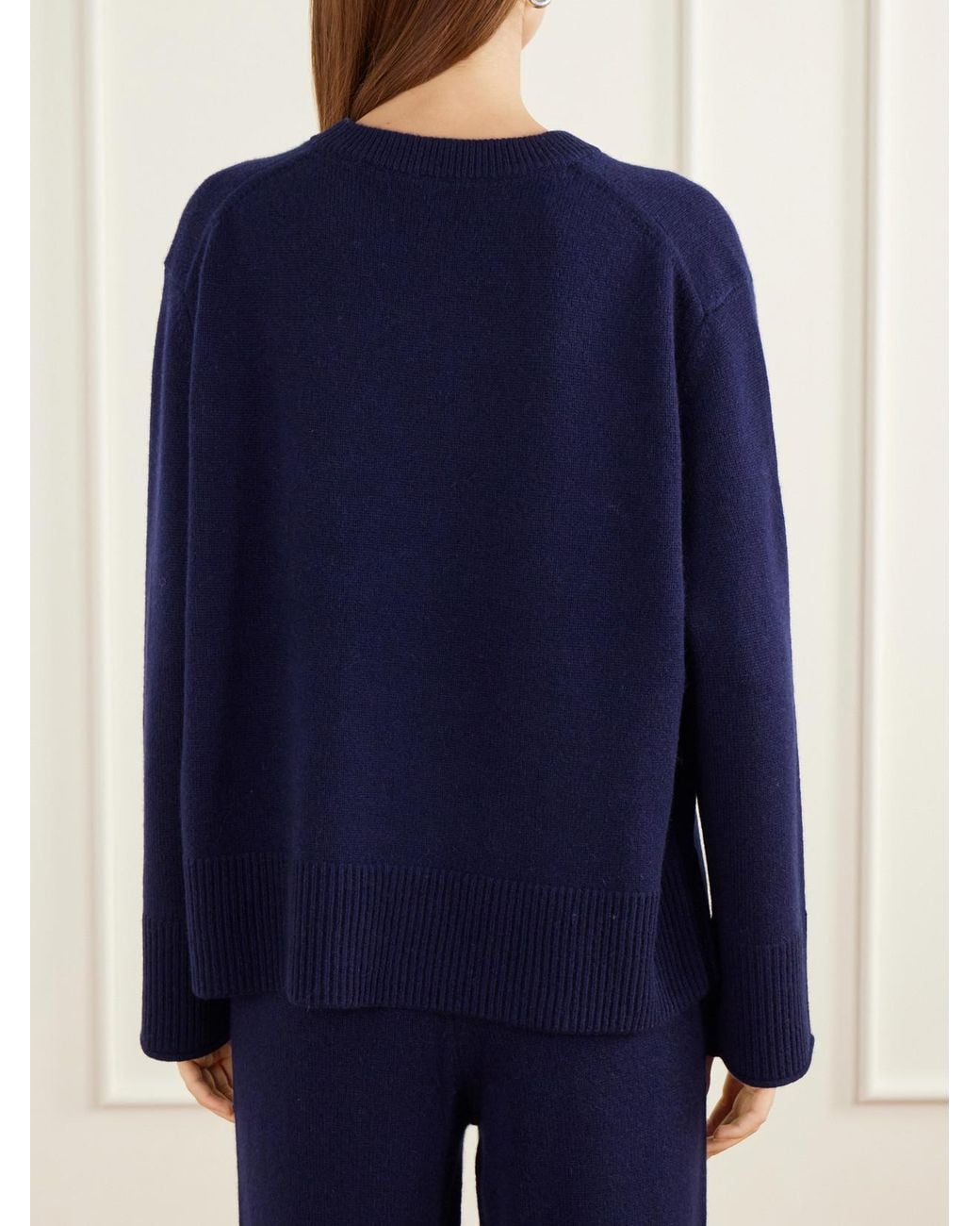 James Perse Blue Cashmere Sweater