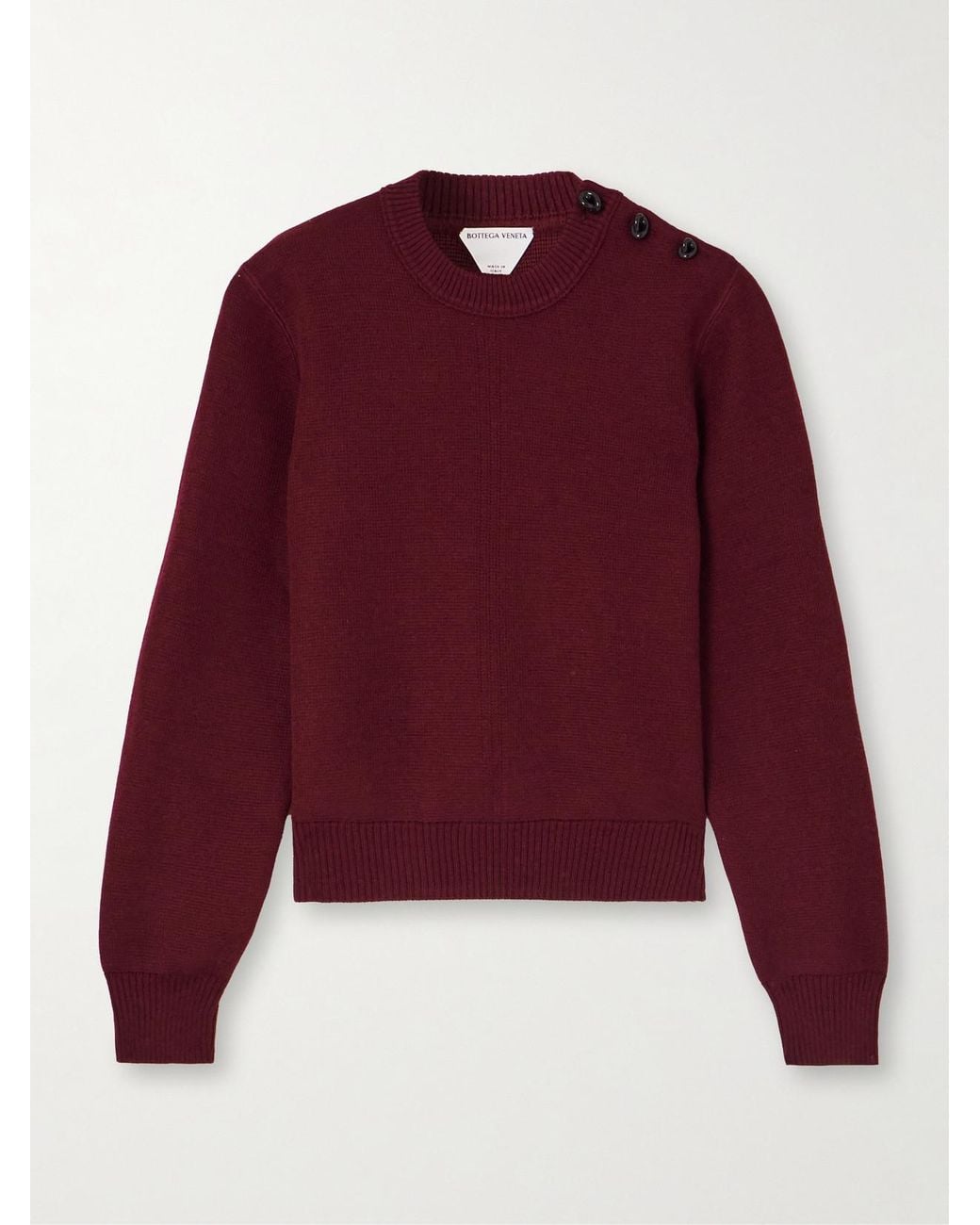 Bottega Veneta Red Wool Sweater