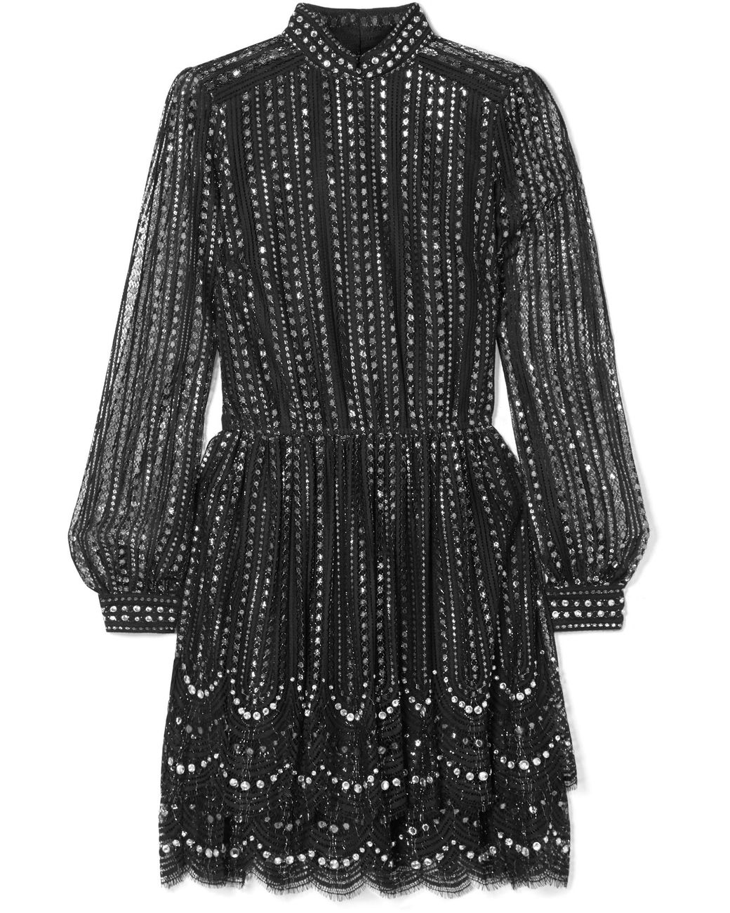 Michael kors lux hotsell metal lace dress