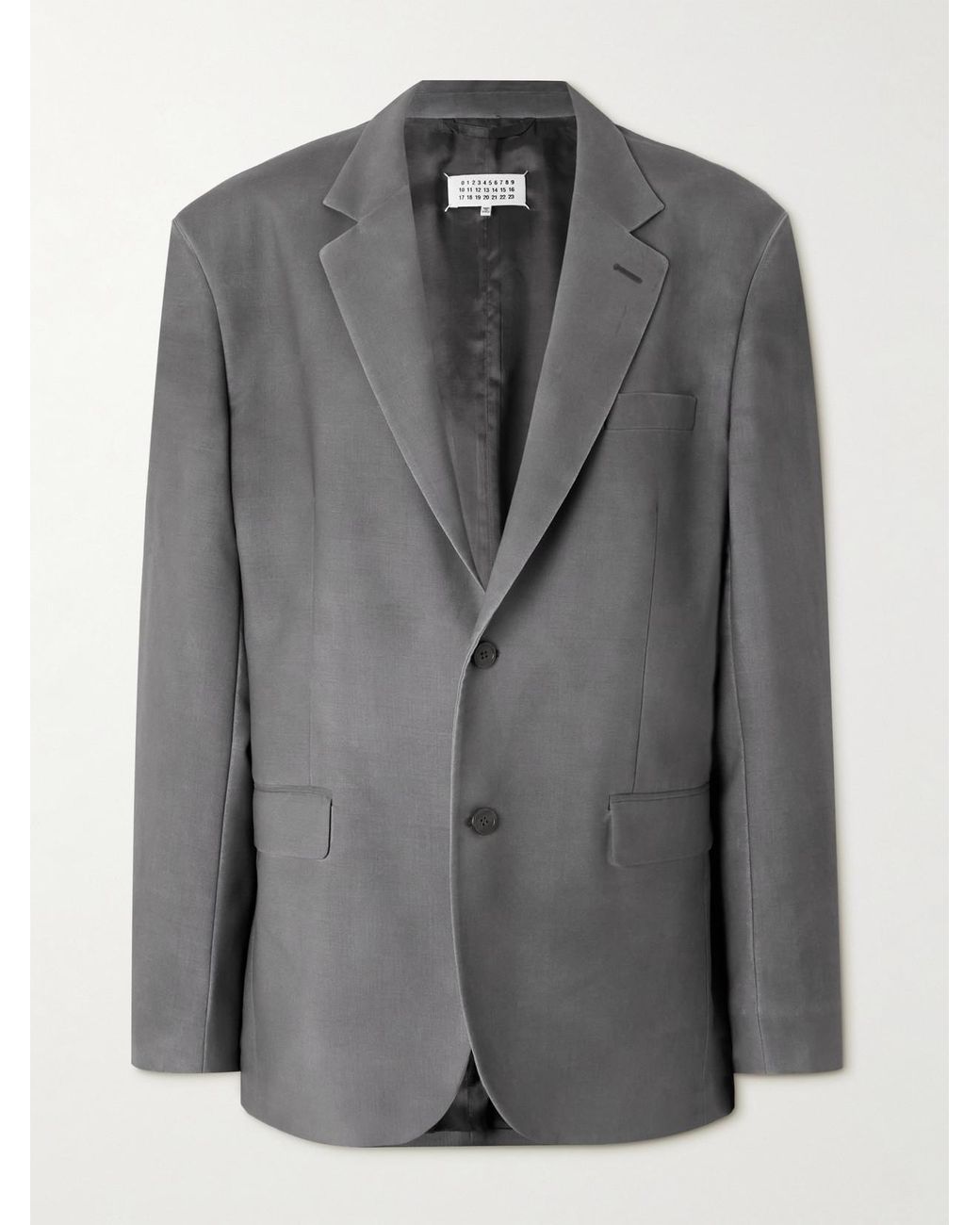 Maison Margiela Oversized Mohair And Wool-Blend Blazer in