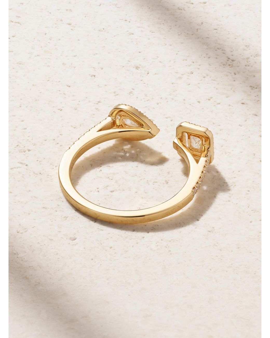 Messika Natural My Twin Toi & Moi 18-Karat Diamond Ring