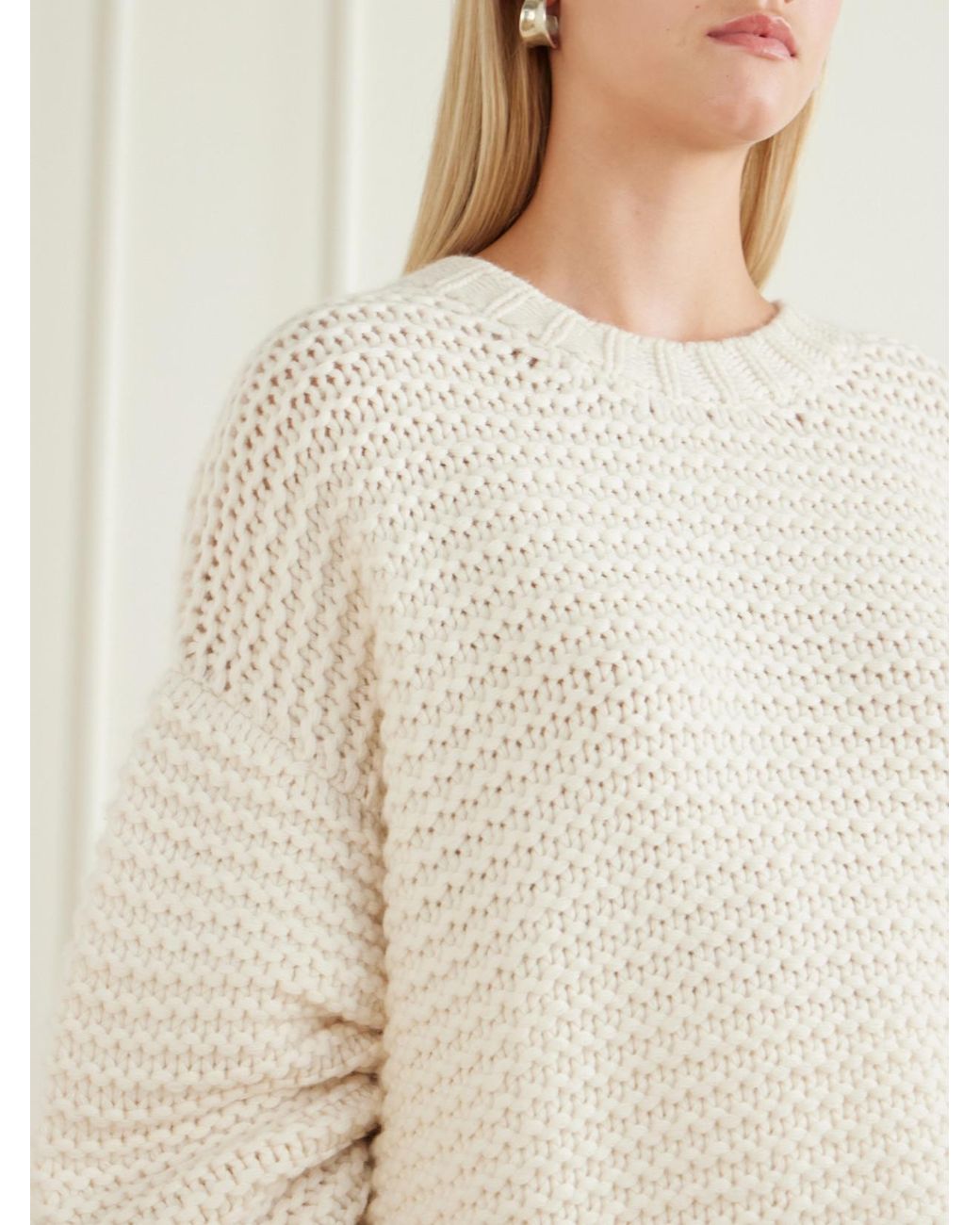 LeKasha Natural Maliojia Cashmere Sweater