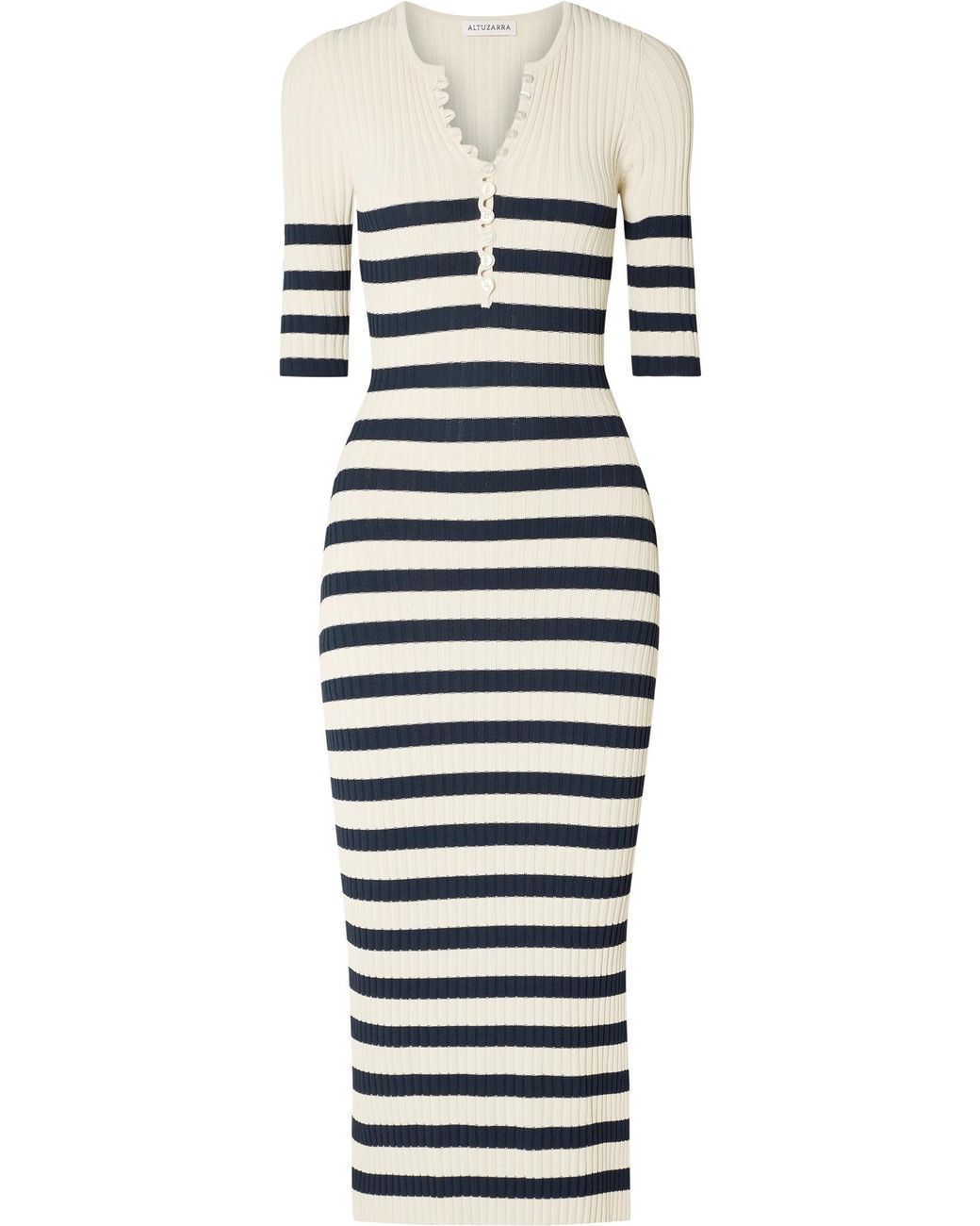 Altuzarra striped clearance dress
