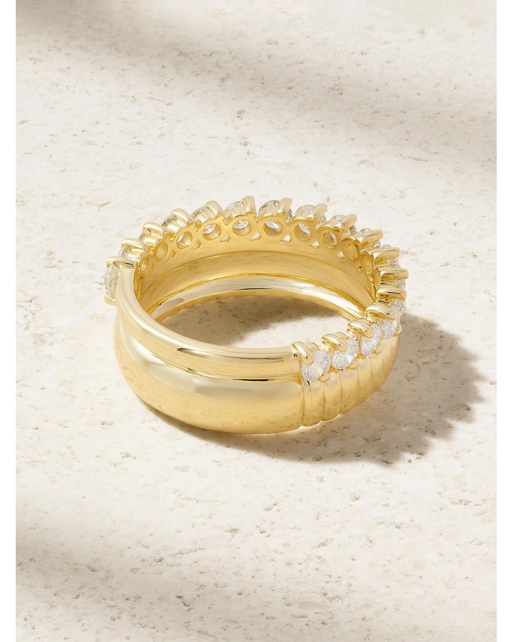 Yvonne Léon Natural Bouée 9-Karat And Diamond Ring