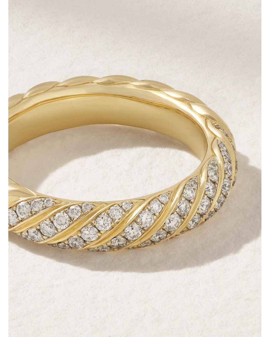 David Yurman Natural 18-Karat Diamond Ring