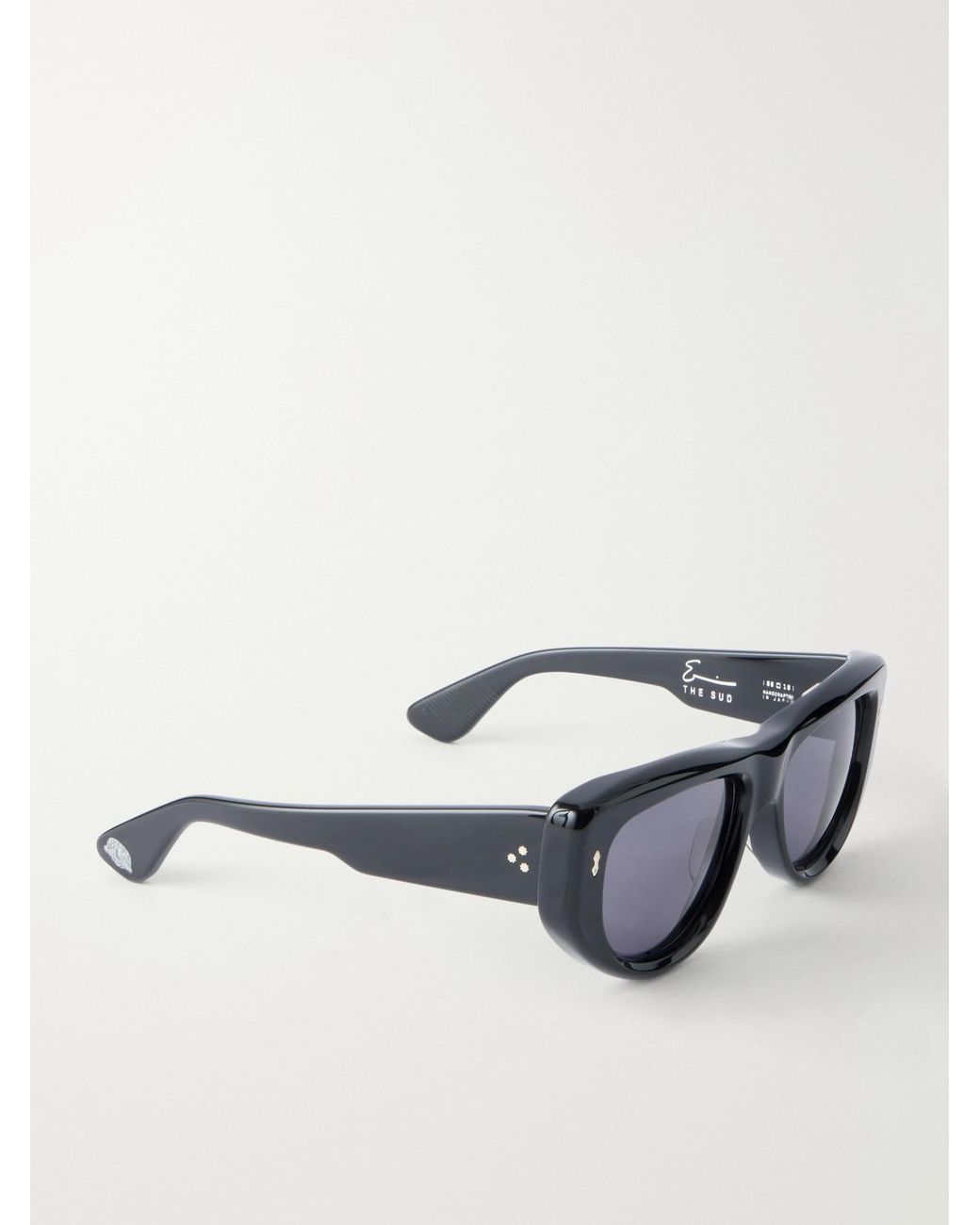 Jacques Marie Mage Black Erin Wasson The Sud Square-Frame Acetate Sunglasses