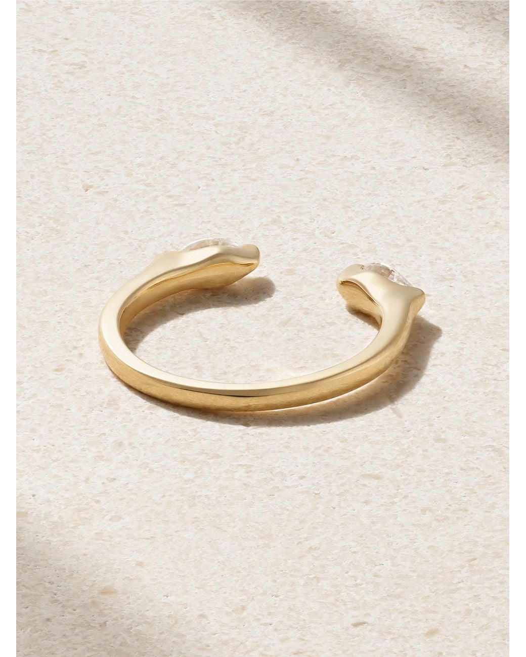 Anita Ko Natural Orbit 18-Karat Diamond Ring