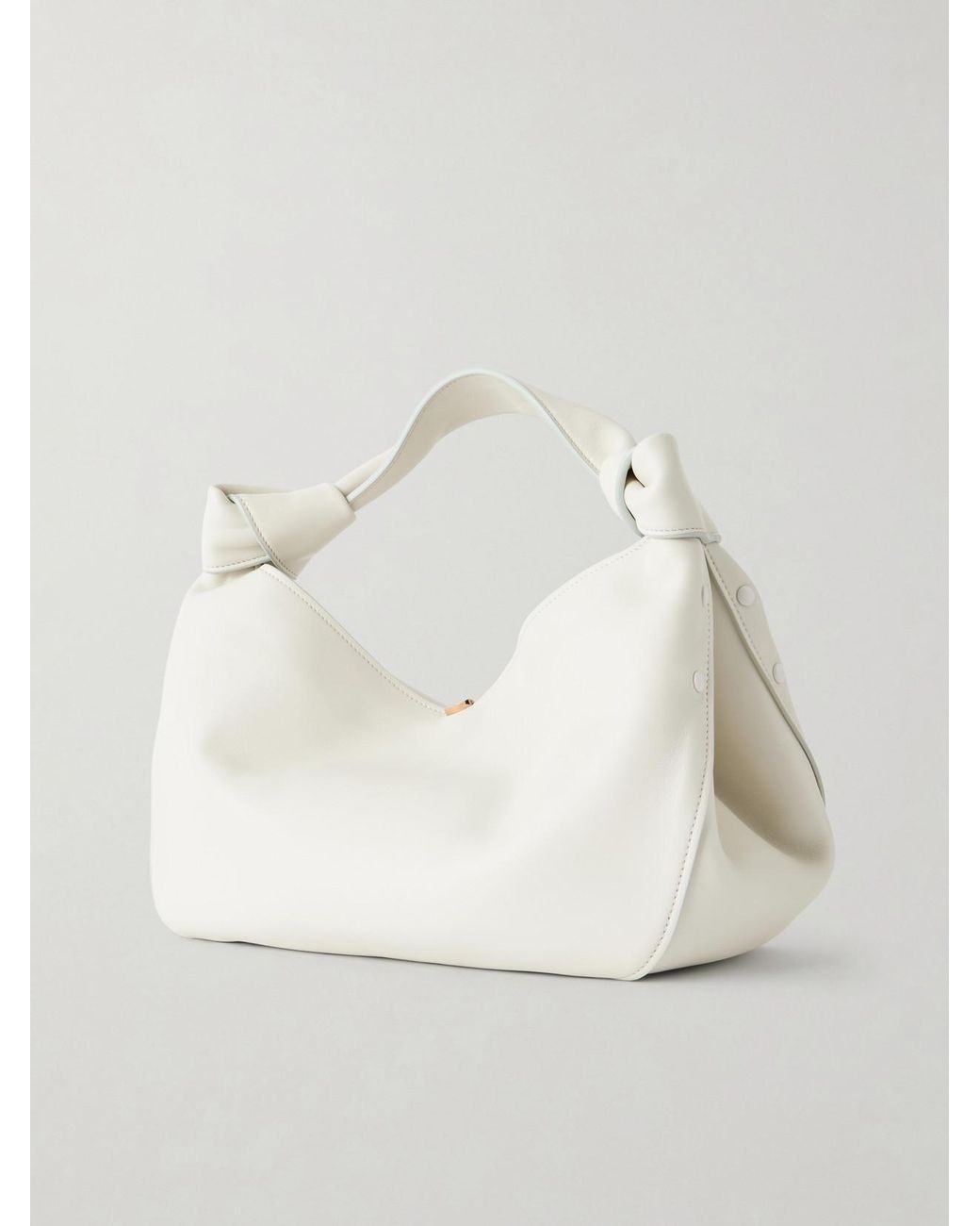 Gabriela Hearst Natural Antonia Small Leather Shoulder Bag