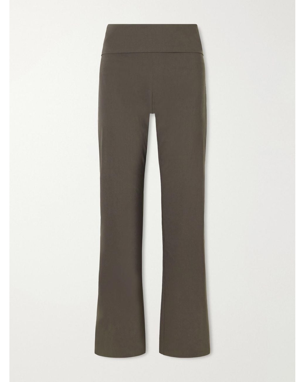 St. Agni Gray Studio Twill Straight-Leg Pants