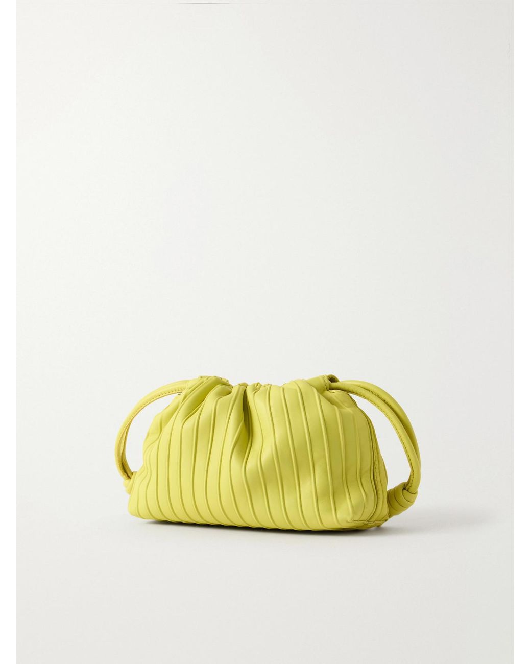 Loewe Yellow Flamenco Mini Leather Shoulder Bag