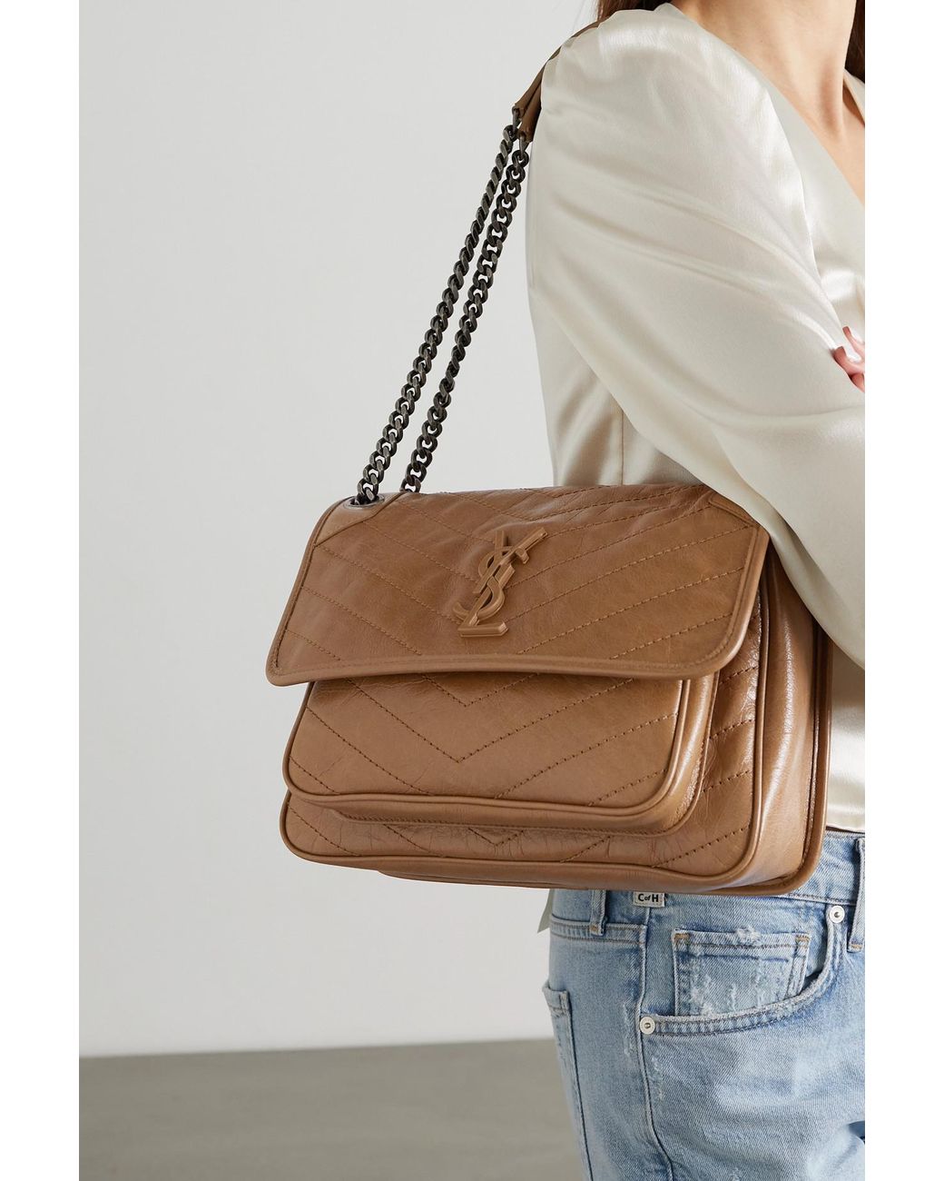 Ysl niki medium brown Clearance