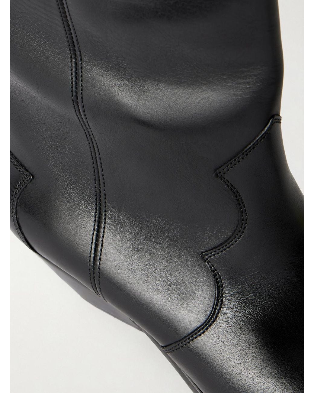 Isabel Marant Black Denvee Leather Boots
