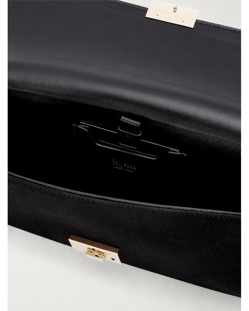 Tom Ford Black Satin Clutch