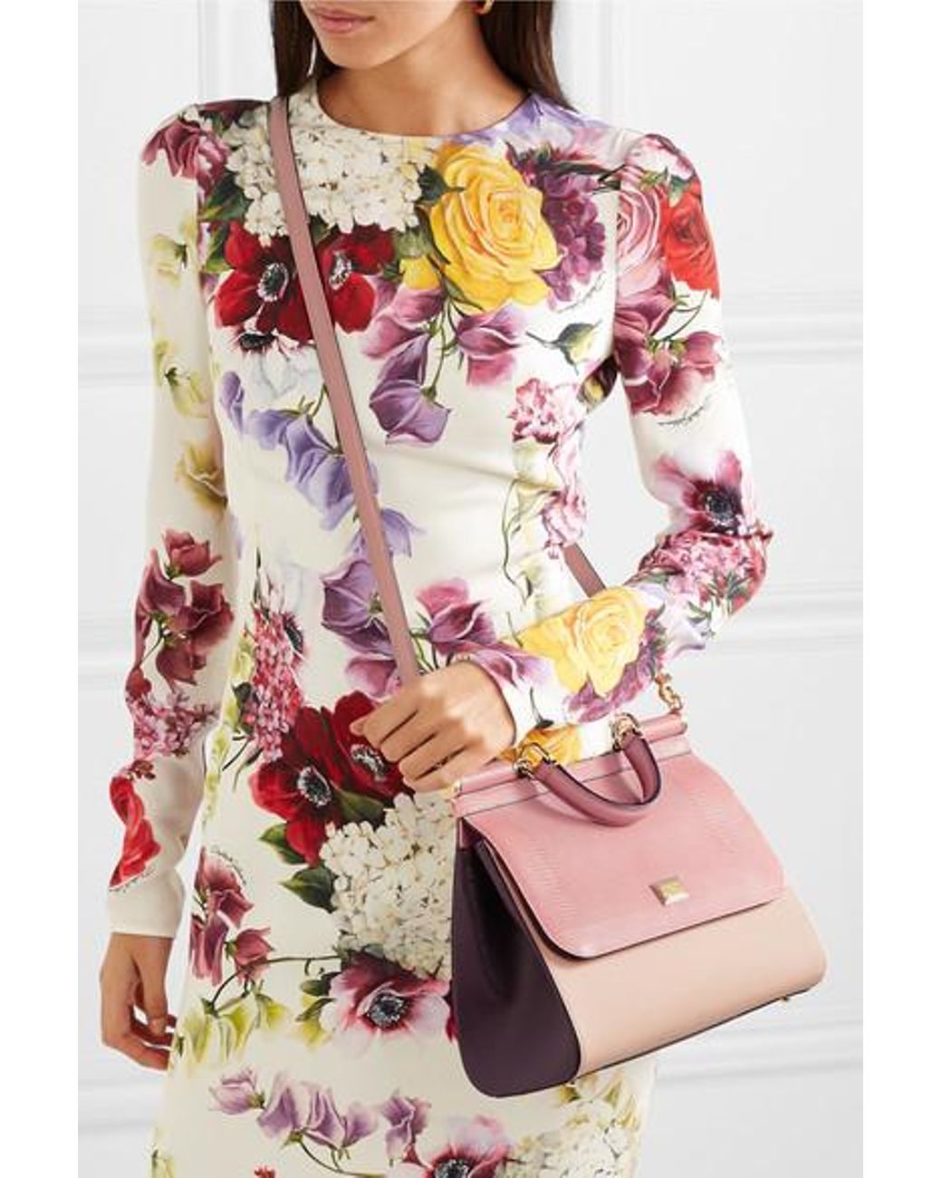 Dolce & Gabbana Medium Sicily Bag in Pink Leather ref.989992