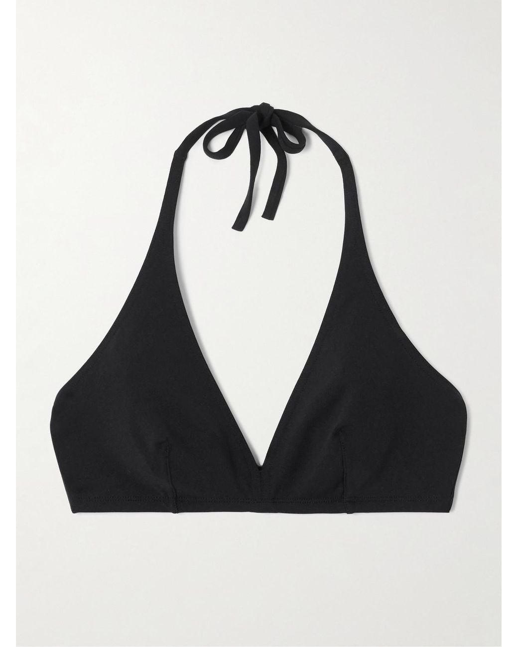 Eres Black Les Permanents Gang Triangle Bikini Top