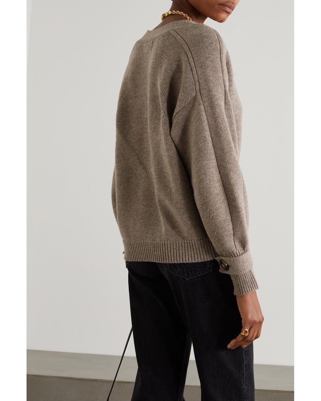 Loulou Studio Wolle Tiberine Cardigan 