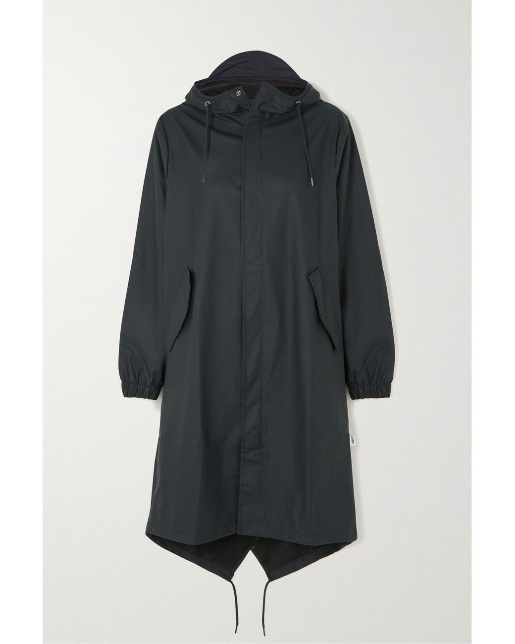 rains hooded shell parka