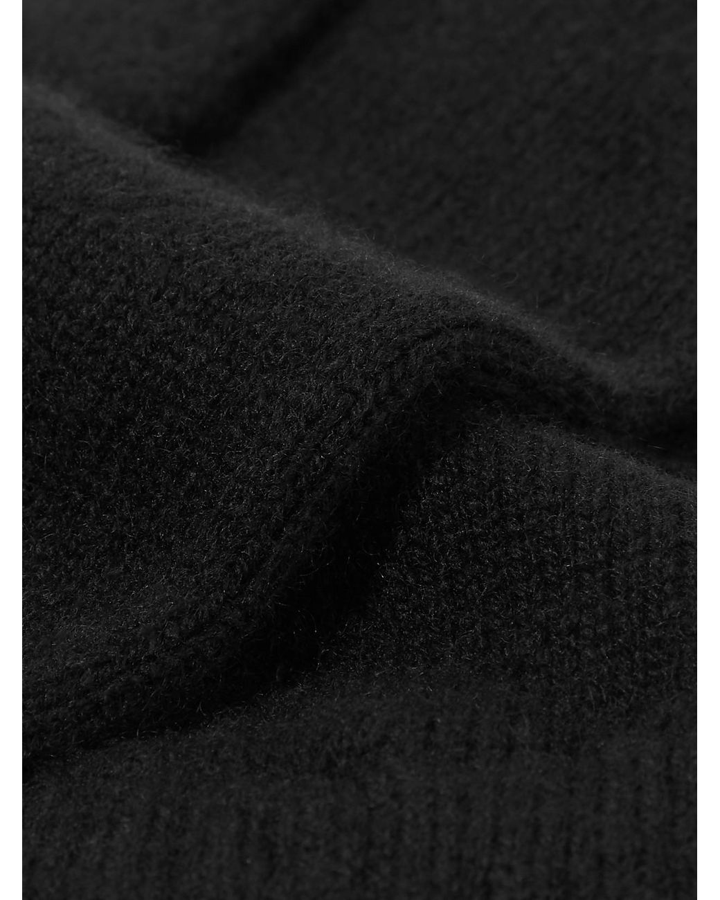 Johnstons Black Cashmere Gloves