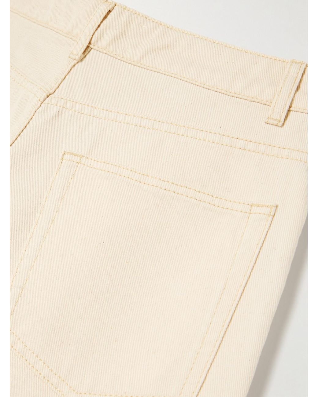 Rohe Natural High-Rise Wide-Leg Jeans