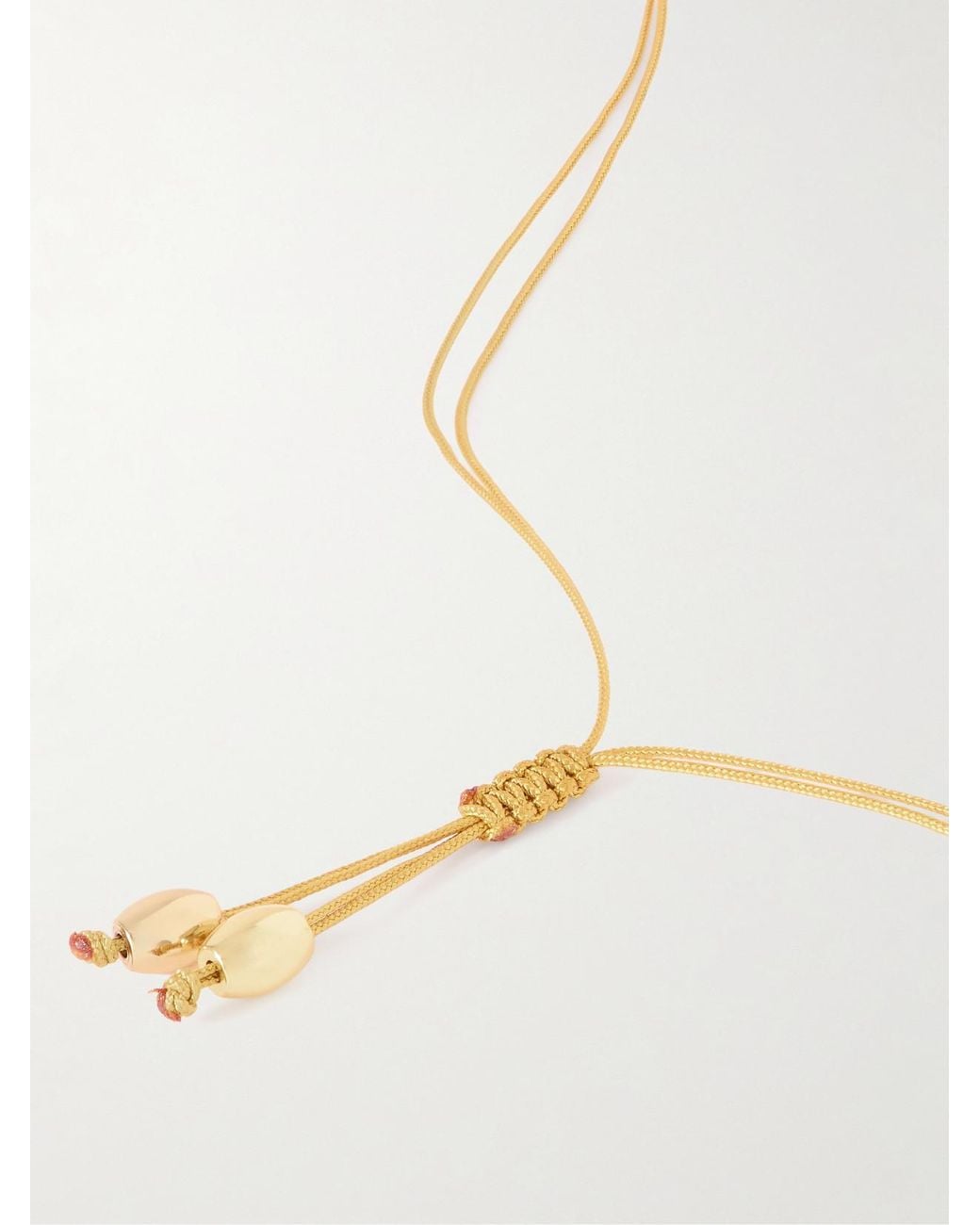 Tohum Design Natural Concha Puka-Plated Shell Necklace