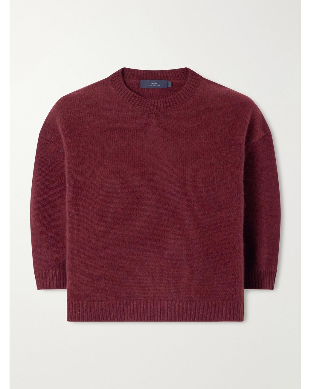 arch4 Red Jackie Cashmere Sweater