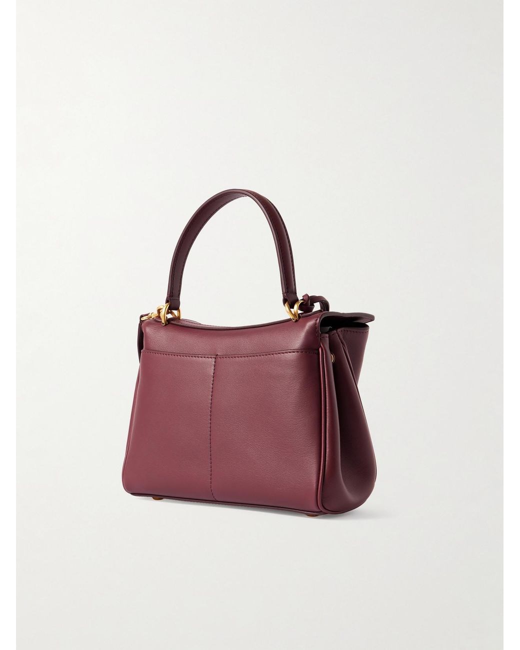 Balenciaga Purple Rodeo Mini Leather Top-Handle Bag