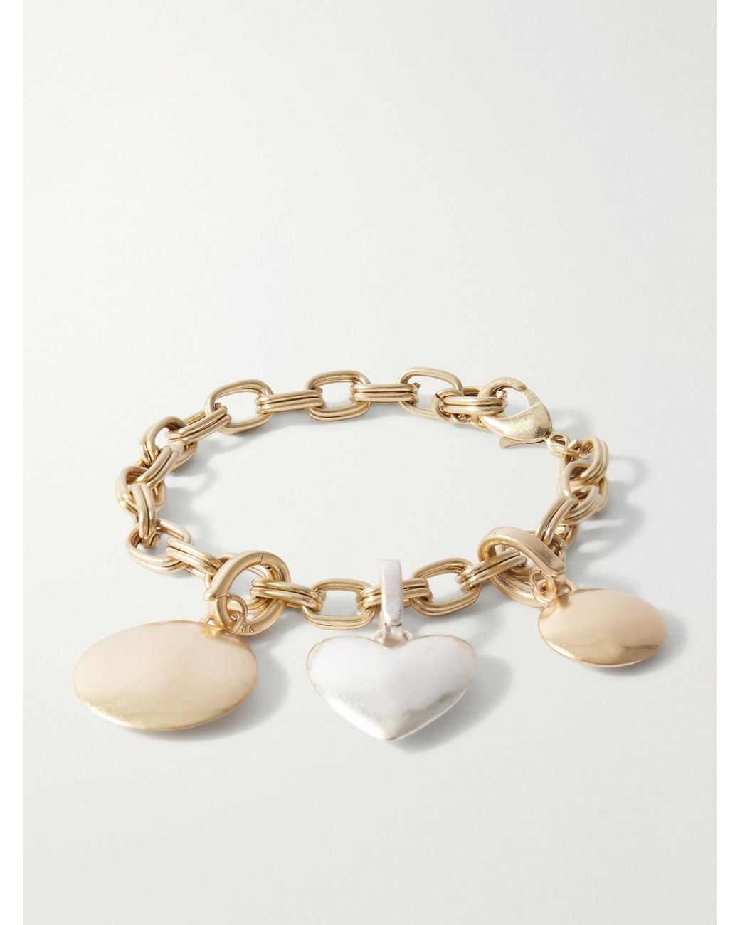 Roxanne Assoulin Natural The Token And-Tone Bracelet
