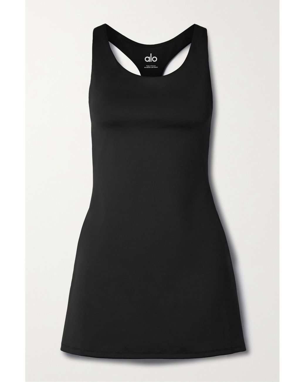 Alo Yoga Airlift Tennis Dress in Black