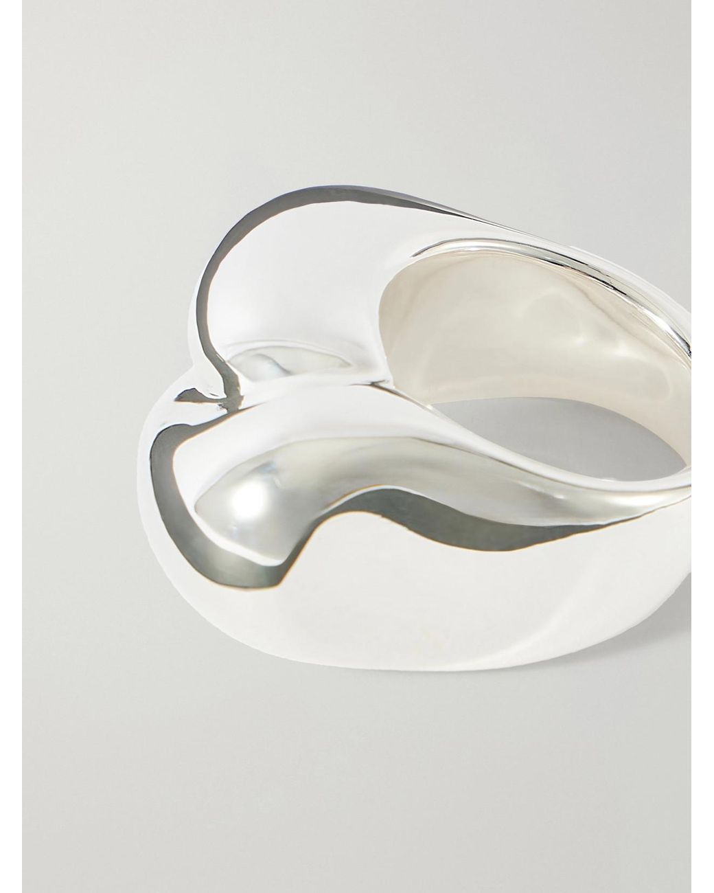 Camille Surault White Dowdow Sterling Ring