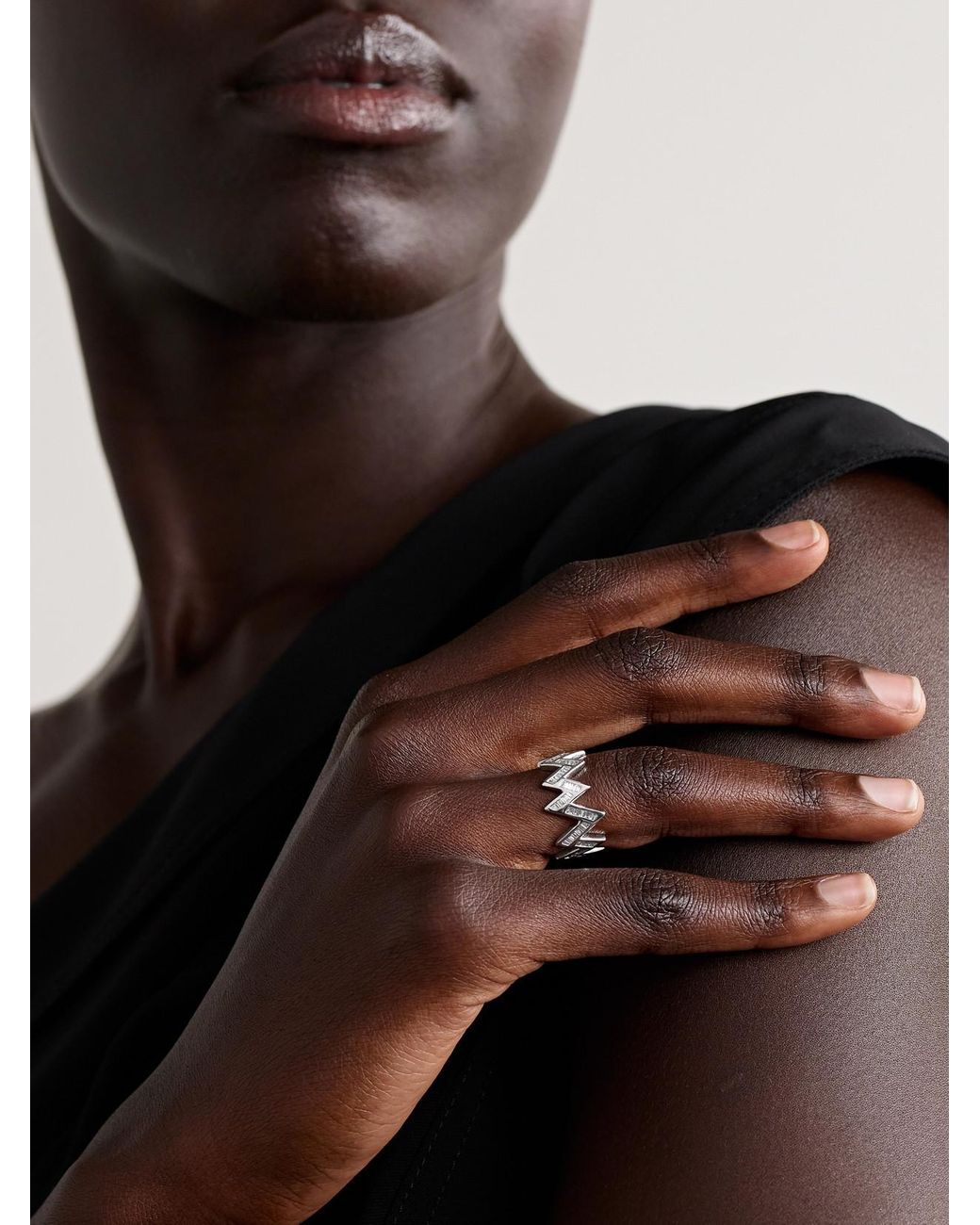 KOLOURS JEWELRY Natural Creo 14-Karat Diamond Ring