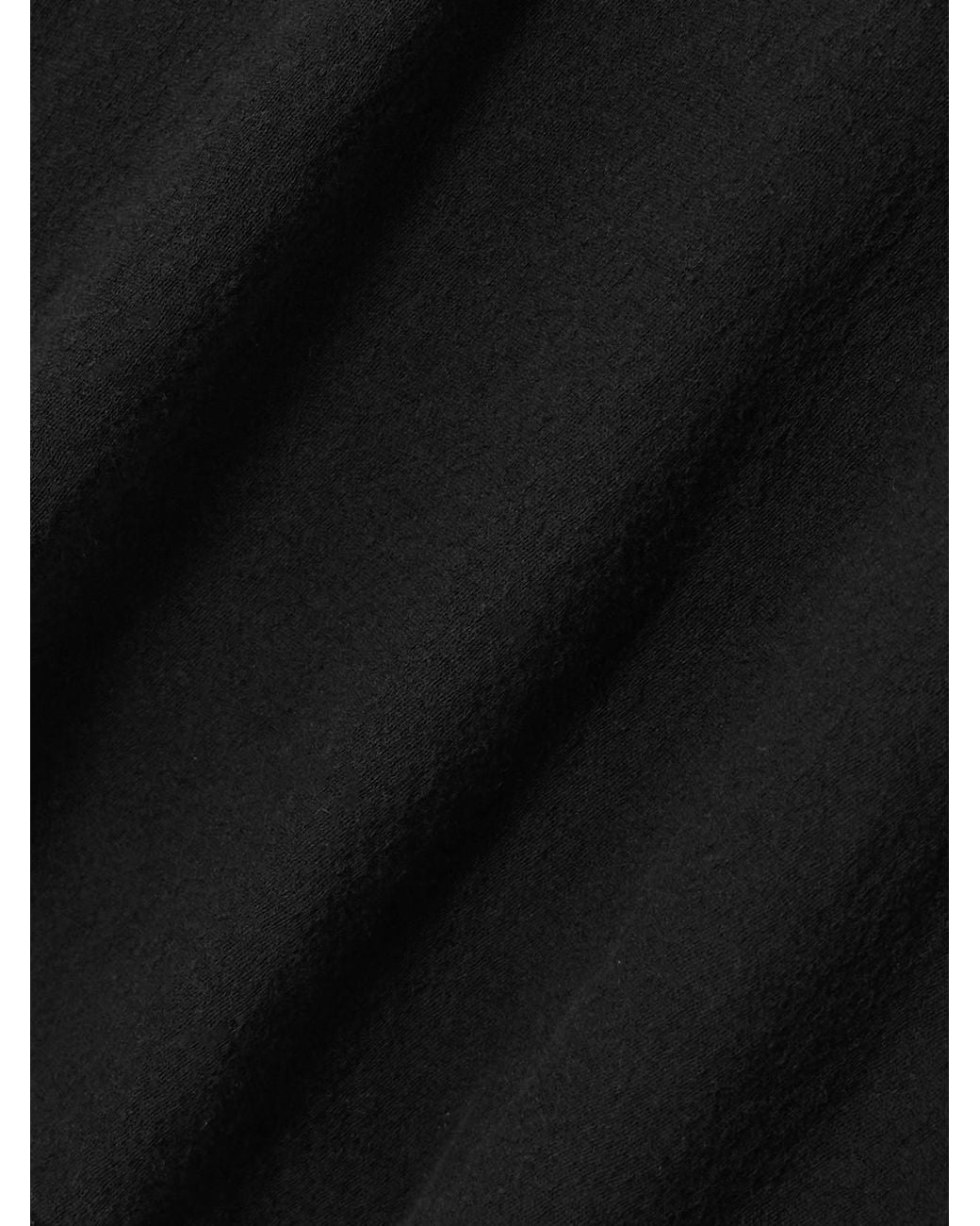 James Perse Black Cotton-Jersey T-Shirt